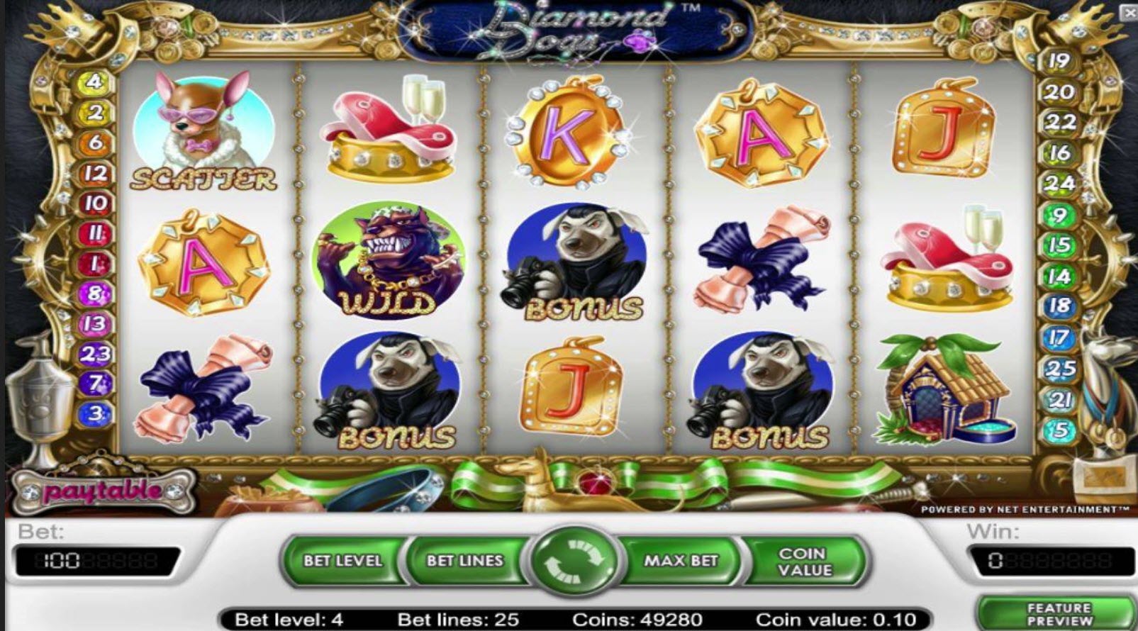 diamond dogs slot